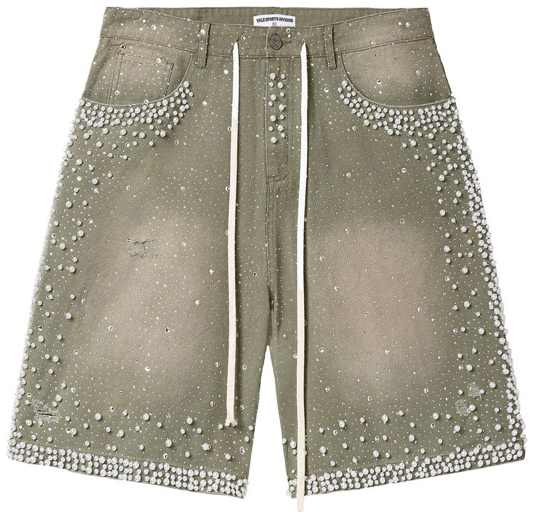 Vale Forever Rainforest Jorts Seafoam