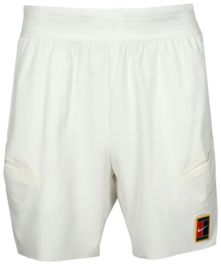 Nike Court Slam Dri FIT Tennis Shorts White