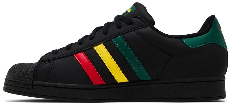 Adidas Superstar Rasta   Black