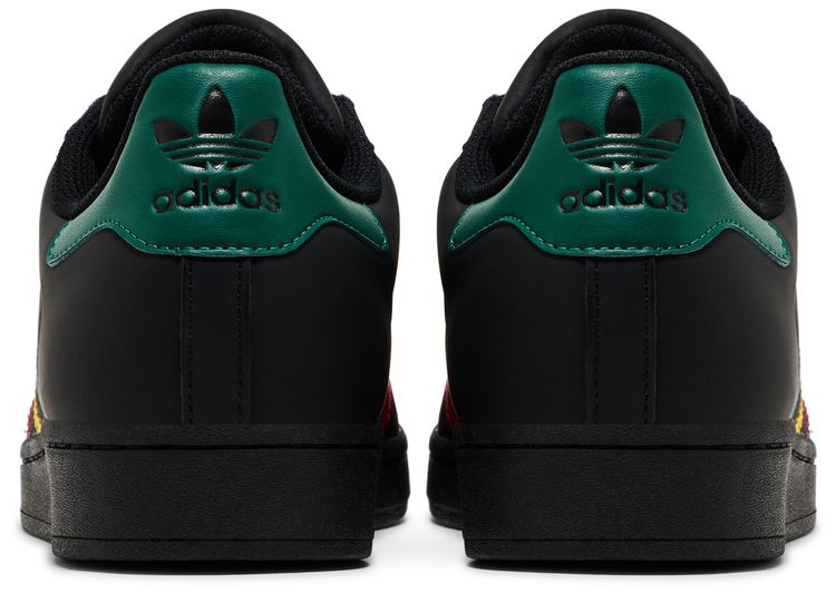 Adidas Superstar Rasta   Black