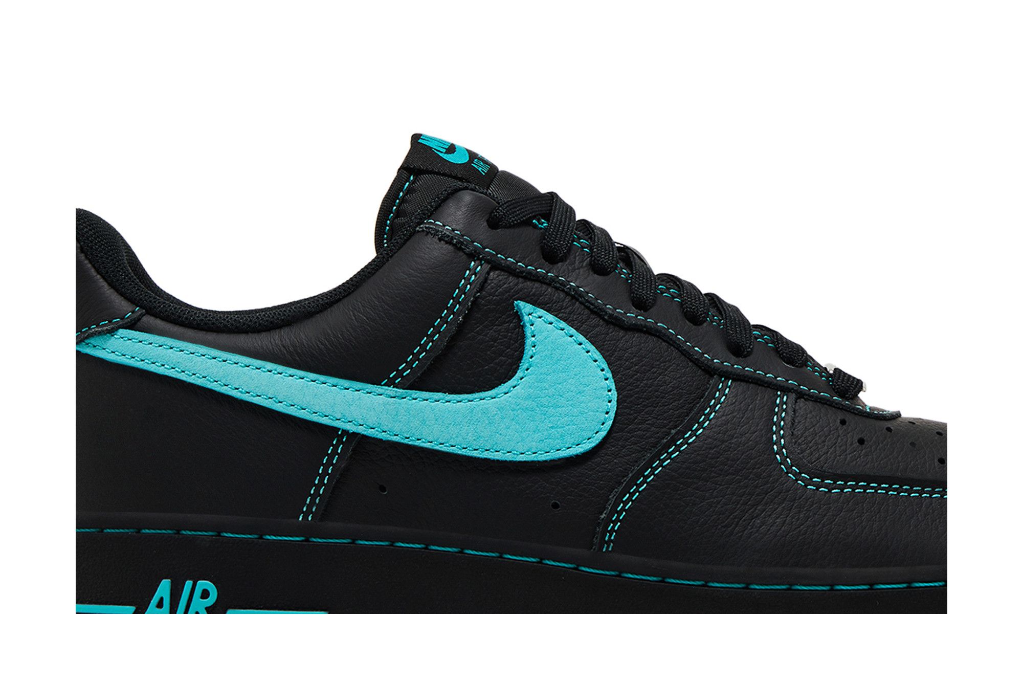 Nike Air Force 1 Low ’07 LV8 “Black Tiffany” ティファニー Nike Air Force 1 Low Tiffany & Co. 1837 Men's - DZ1382-001 - US