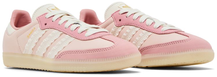 Adidas Wmns Samba Ruffle Stripes Pack   Wonder Mauve