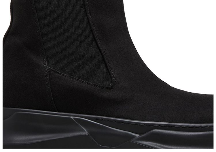 Rick Owens DRKSHDW Beatle Abstract Boot Black