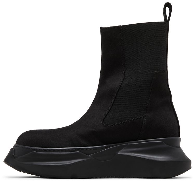 Rick Owens DRKSHDW Beatle Abstract Boot Black