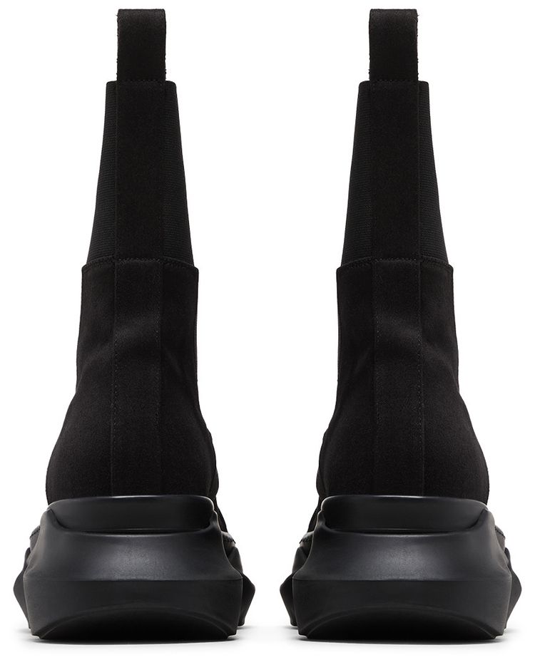 Rick Owens DRKSHDW Beatle Abstract Boot Black