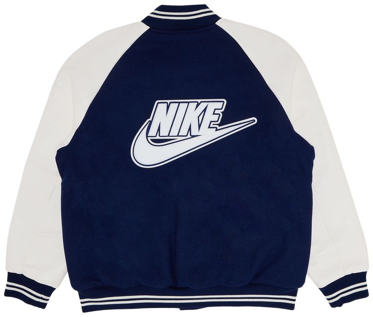 Nike x Nigo NRG Varsity Jacket Navy