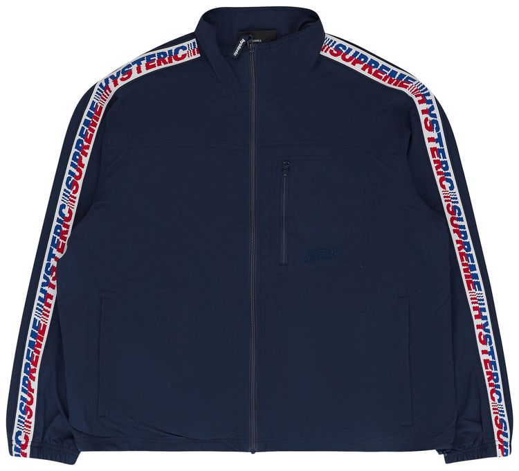 Supreme x HYSTERIC GLAMOUR Track Jacket Navy
