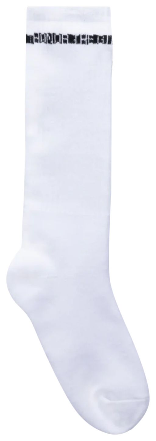 Honor The Gift Logo Stripe Sock White