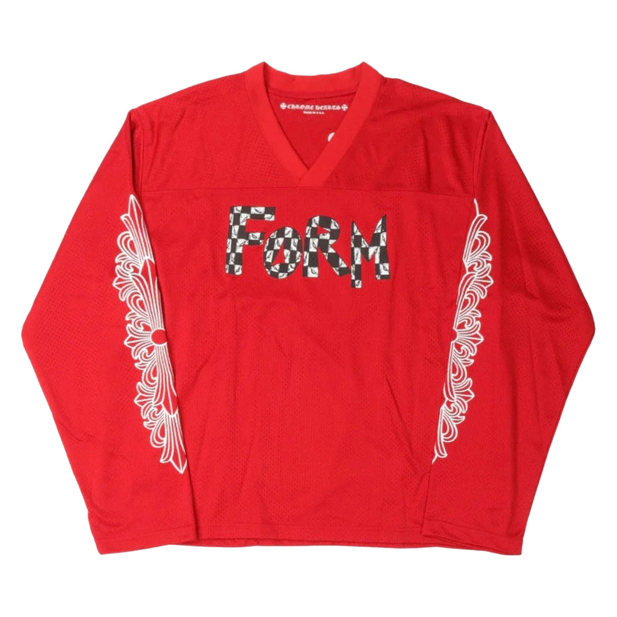 Buy Chrome Hearts x Matty Boy FORM Long-Sleeve Jersey 'Red