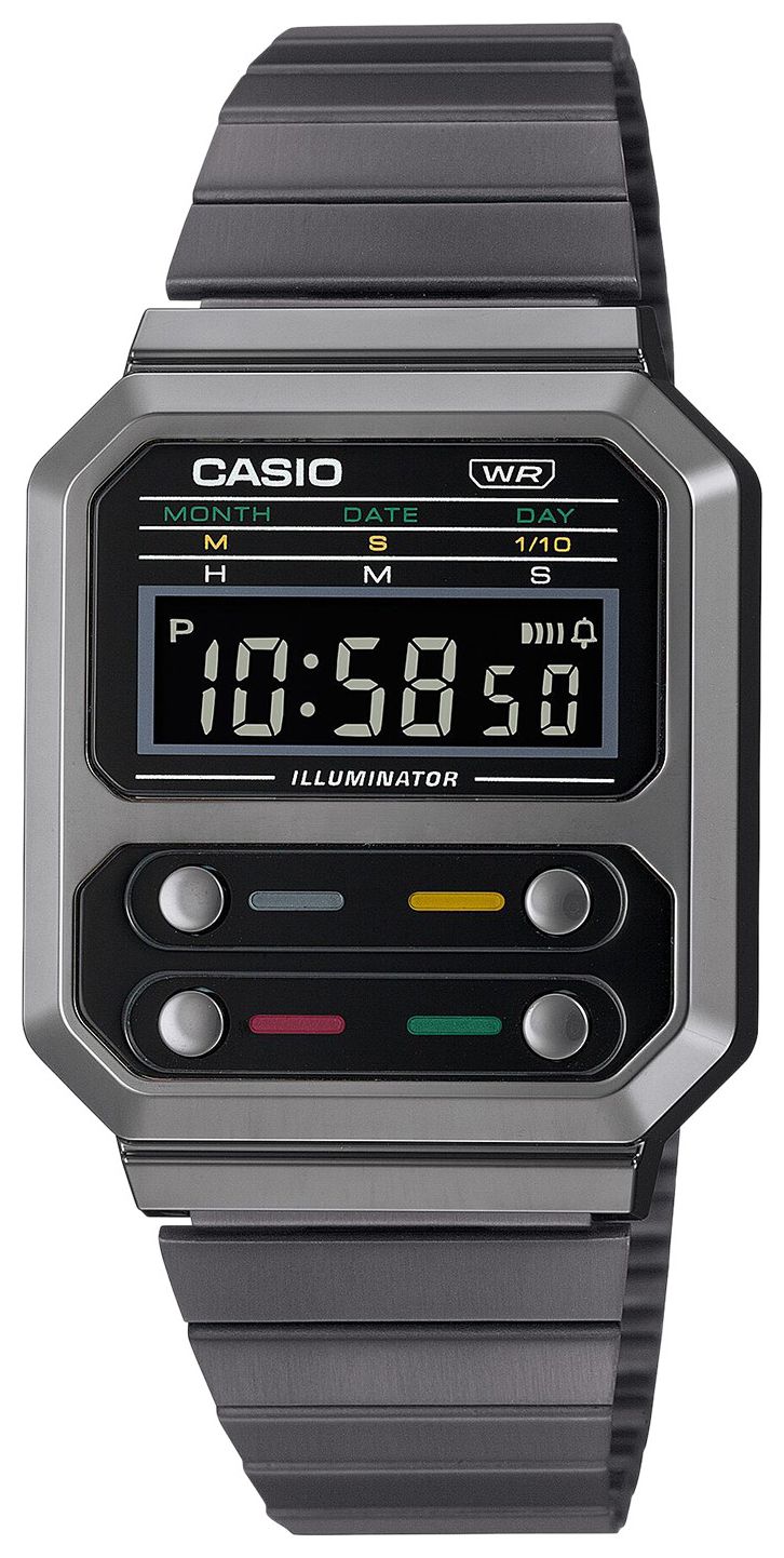 G SHOCK by Casio Vintage A100 Line Watch Black
