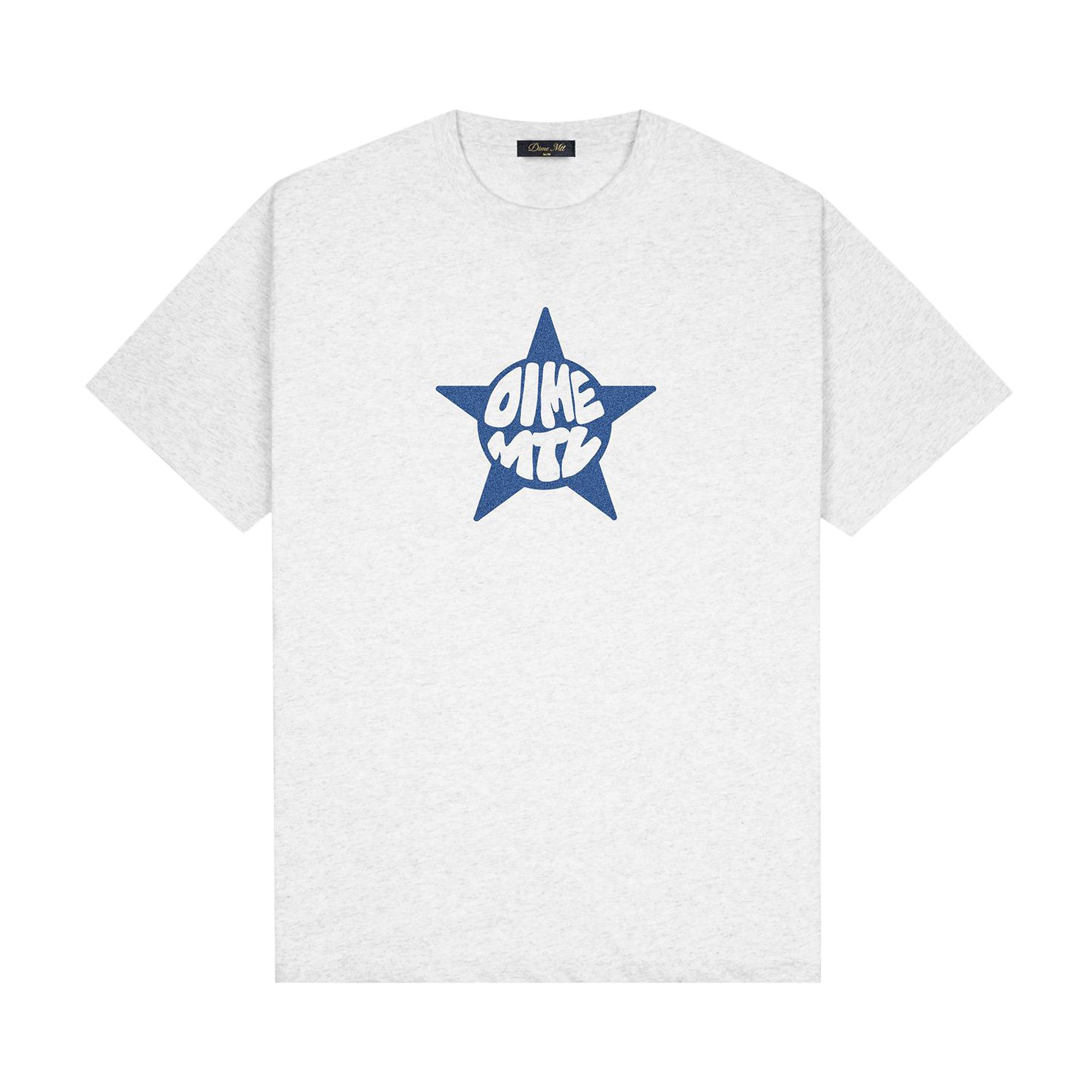 ■Dime■ Final Short Sleeve T-Shirt Ash T-shirts Dime Mutant League T-Shirt UNISEX Ash | Footshop