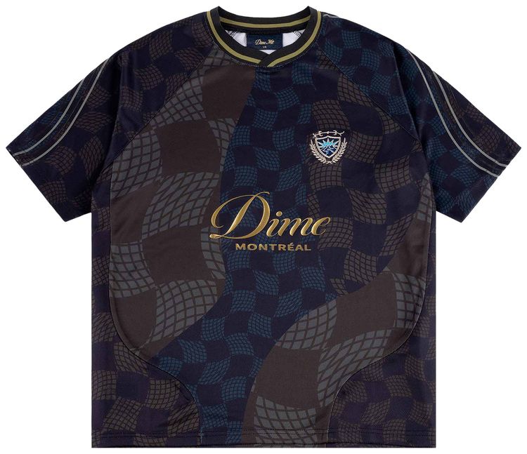Dime Checkered Home Jersey Black