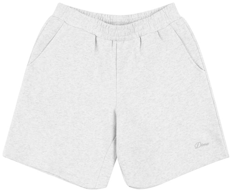Dime Cursive Small Logo Sweatshorts Ash