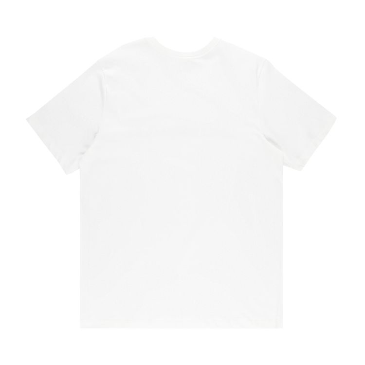 Air Jordan T Shirt WhiteBlackGym Red