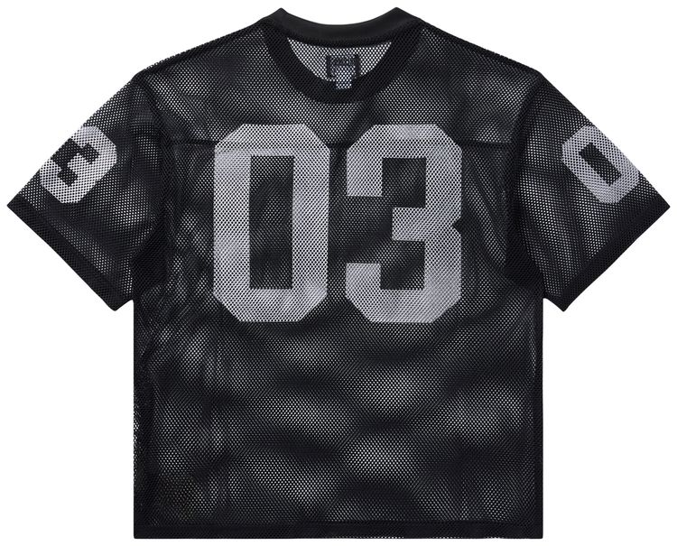 Billionaire Boys Club Varsity Football Jersey T Shirt Black