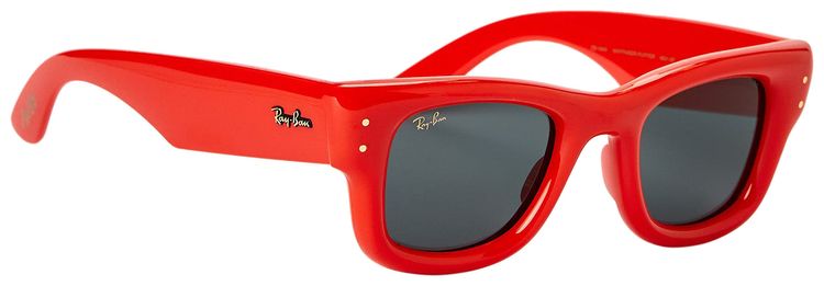 Ray Ban x AAP ROCKY Puffer Wayfarer Sunglasses Red