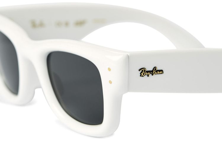 Ray Ban x AAP ROCKY Puffer Wayfarer Sunglasses White