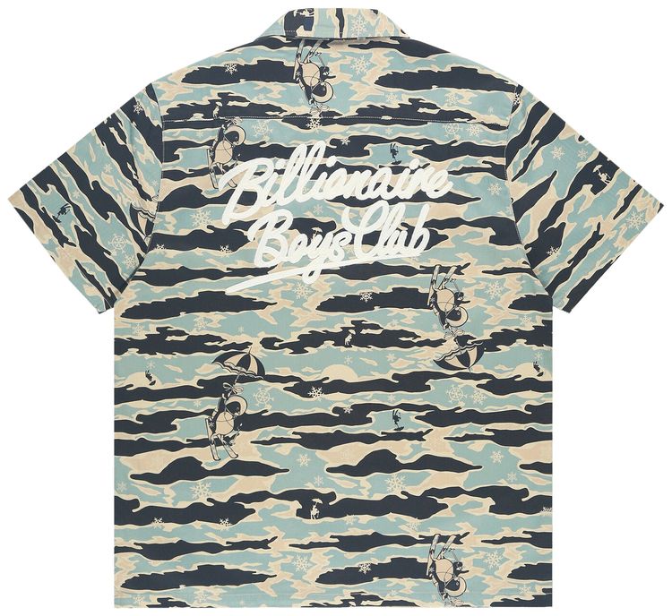 Billionaire Boys Club Tiger Camo Woven Shirt Mojave Desert