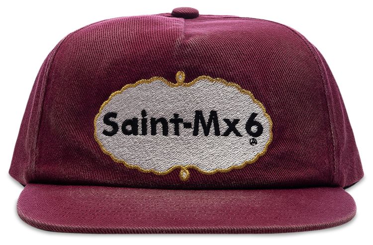SAINT Mxxxxxx Eat Me Hat Burgundy