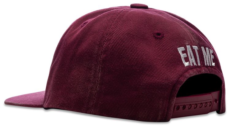 SAINT Mxxxxxx Eat Me Hat Burgundy