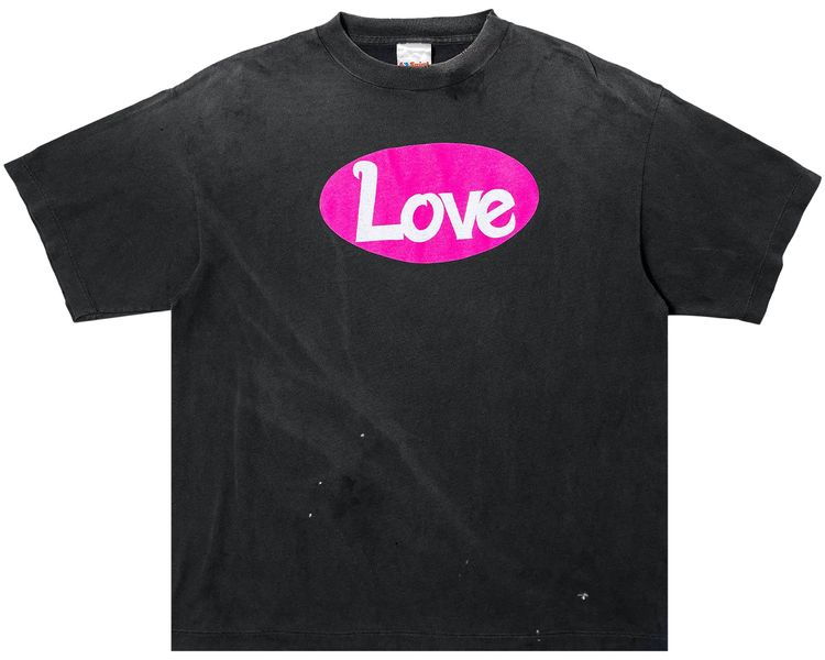 SAINT Mxxxxxx Love T Shirt Black