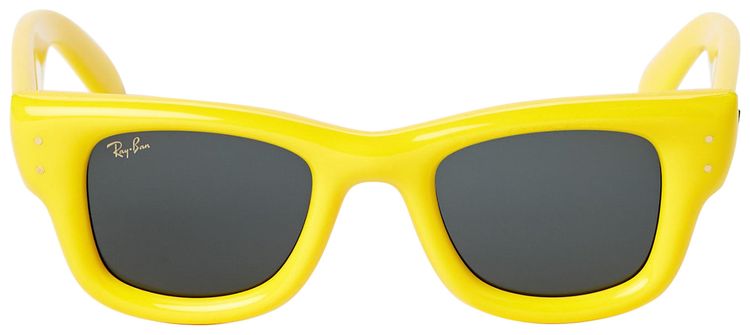 Ray Ban x AAP ROCKY Puffer Wayfarer Sunglasses Yellow