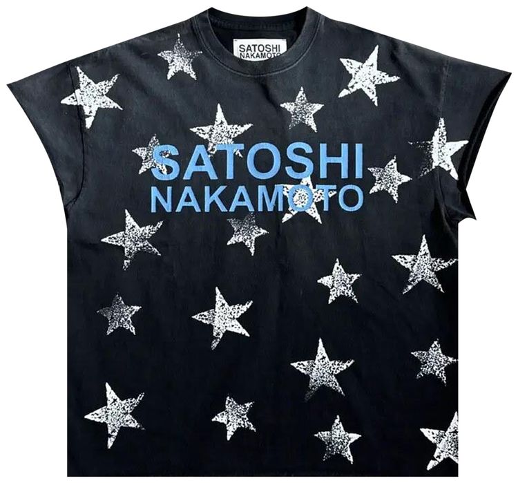 Satoshi Nakamoto Tyler T Shirt Black