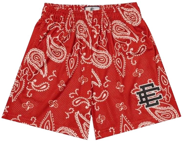 Eric Emanuel EE Basic Short Red Paisley