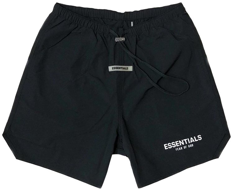 Fear of God Essentials Nylon Active Shorts Black