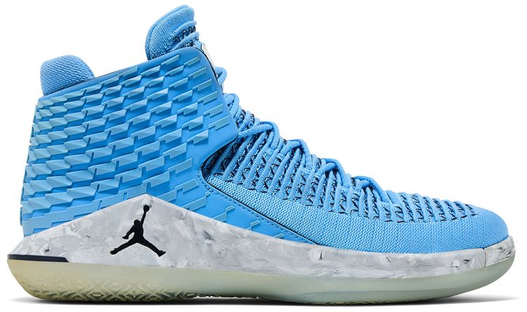 Air Jordan 32 UNC   Clear Outsole