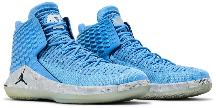 Air Jordan 32 UNC   Clear Outsole