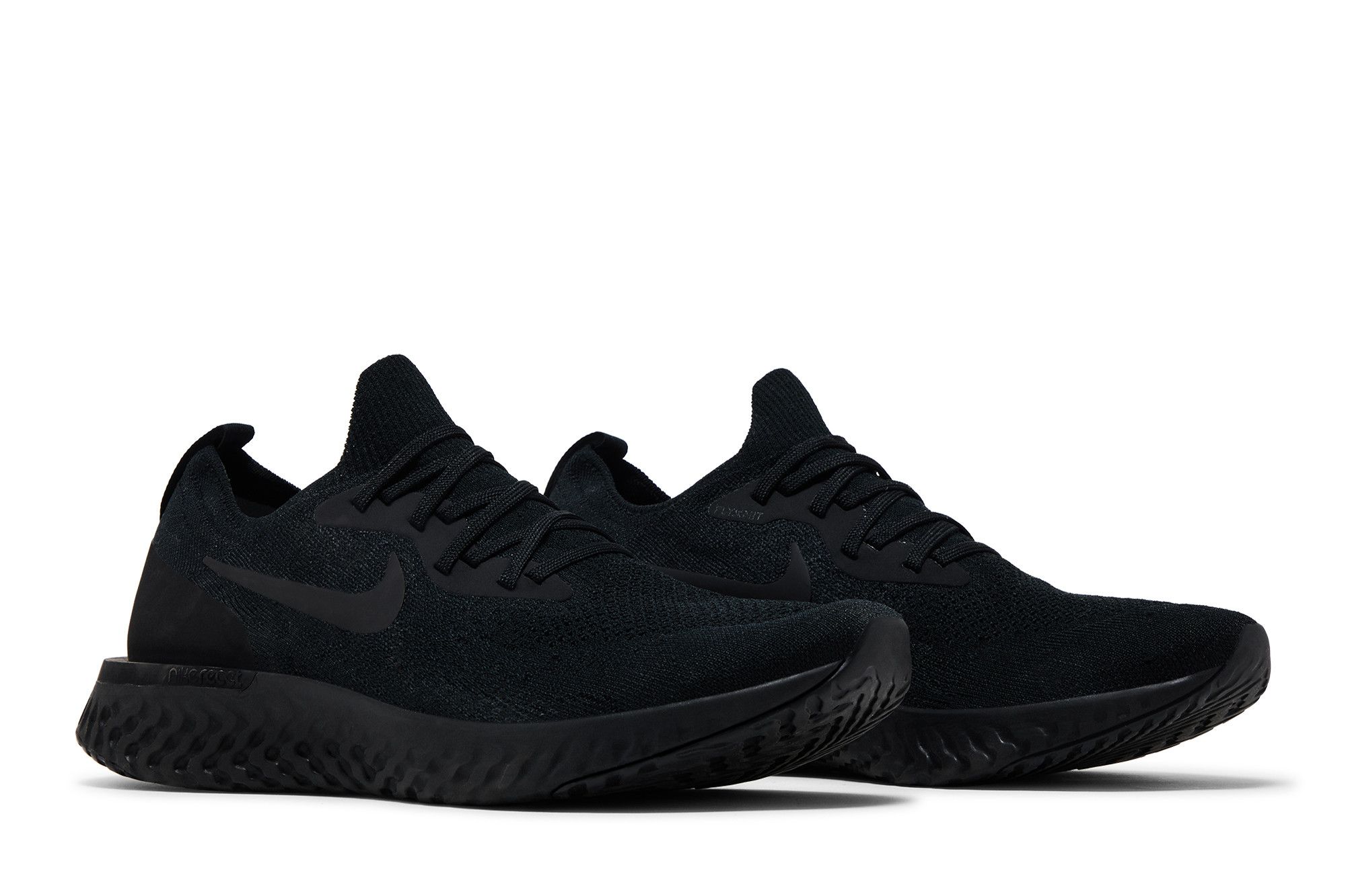 Buy Nike Epic React Flyknit 'Triple Black' - AQ0067 003 | GOAT