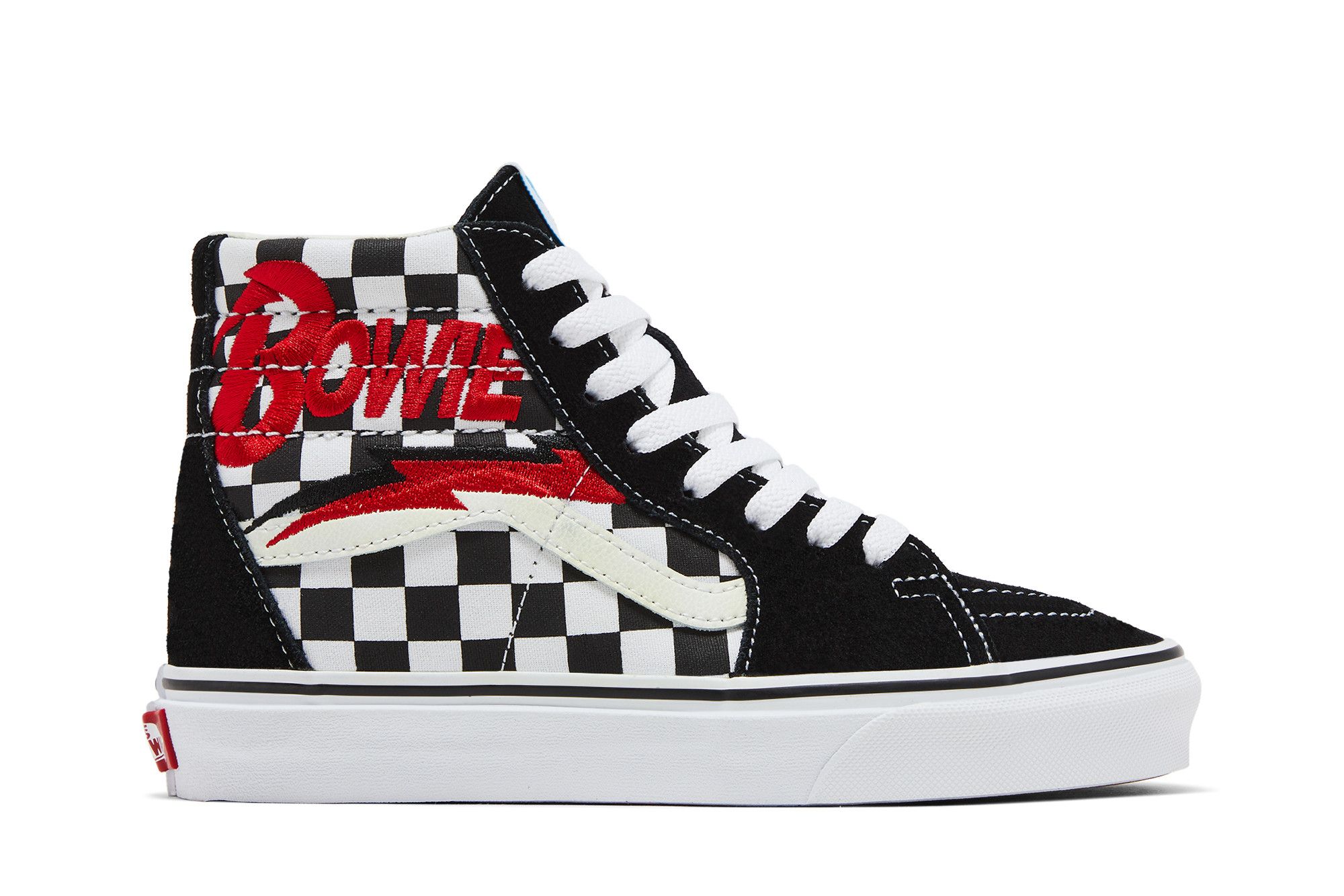 Vans David Bowie チェッカーフラッグキッズシューズ　23cm Vans Sk8-hi X David Bowie 