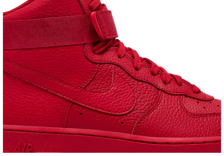 Nike Air Force 1 High University Red Black