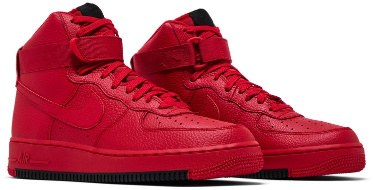 Nike Air Force 1 High University Red Black