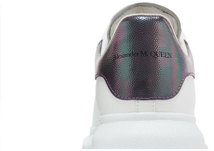 Alexander McQueen Wmns Oversized Sneaker White Amethyst