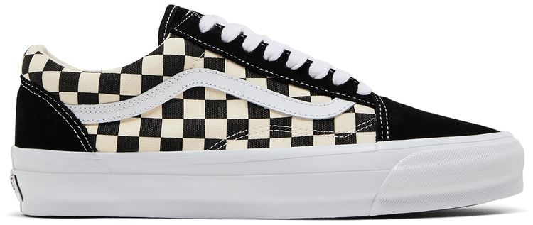 Vans Old Skool 36 LX Checkerboard   Black