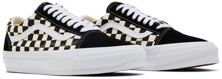 Vans Old Skool 36 LX Checkerboard   Black