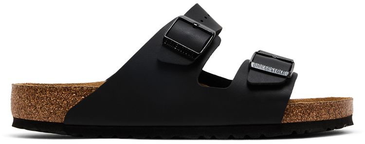 Birkenstock Arizona Soft Footbed Birko Flor Black