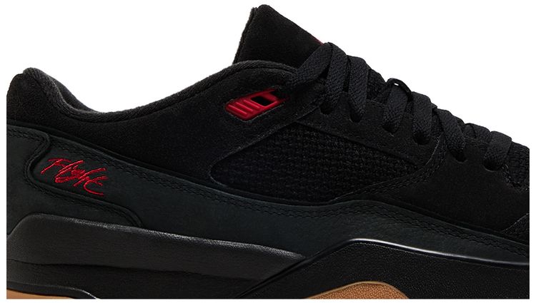 Air Jordan Flight Court Black Red Gum