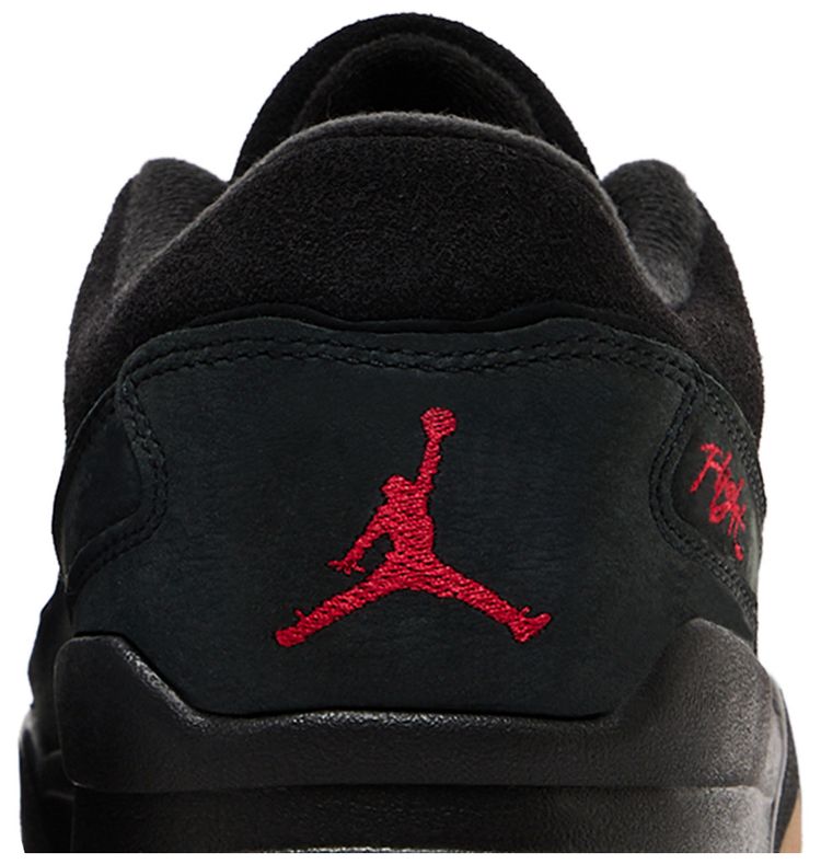 Air Jordan Flight Court Black Red Gum