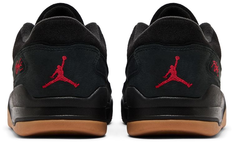Air Jordan Flight Court Black Red Gum