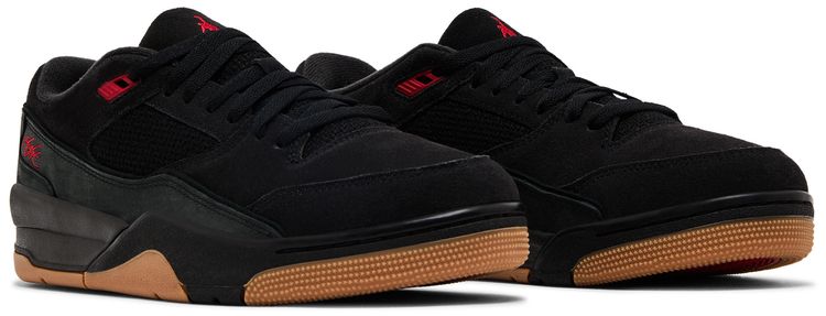 Air Jordan Flight Court Black Red Gum