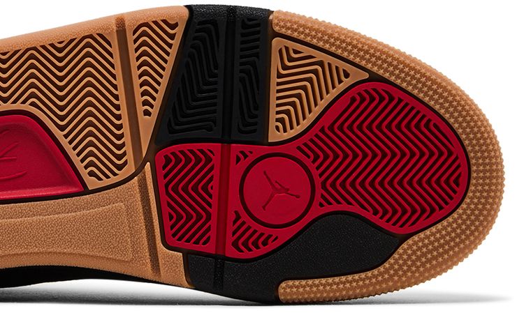 Air Jordan Flight Court Black Red Gum