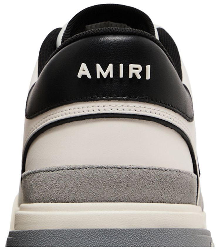 Amiri Classic Low White Grey Black