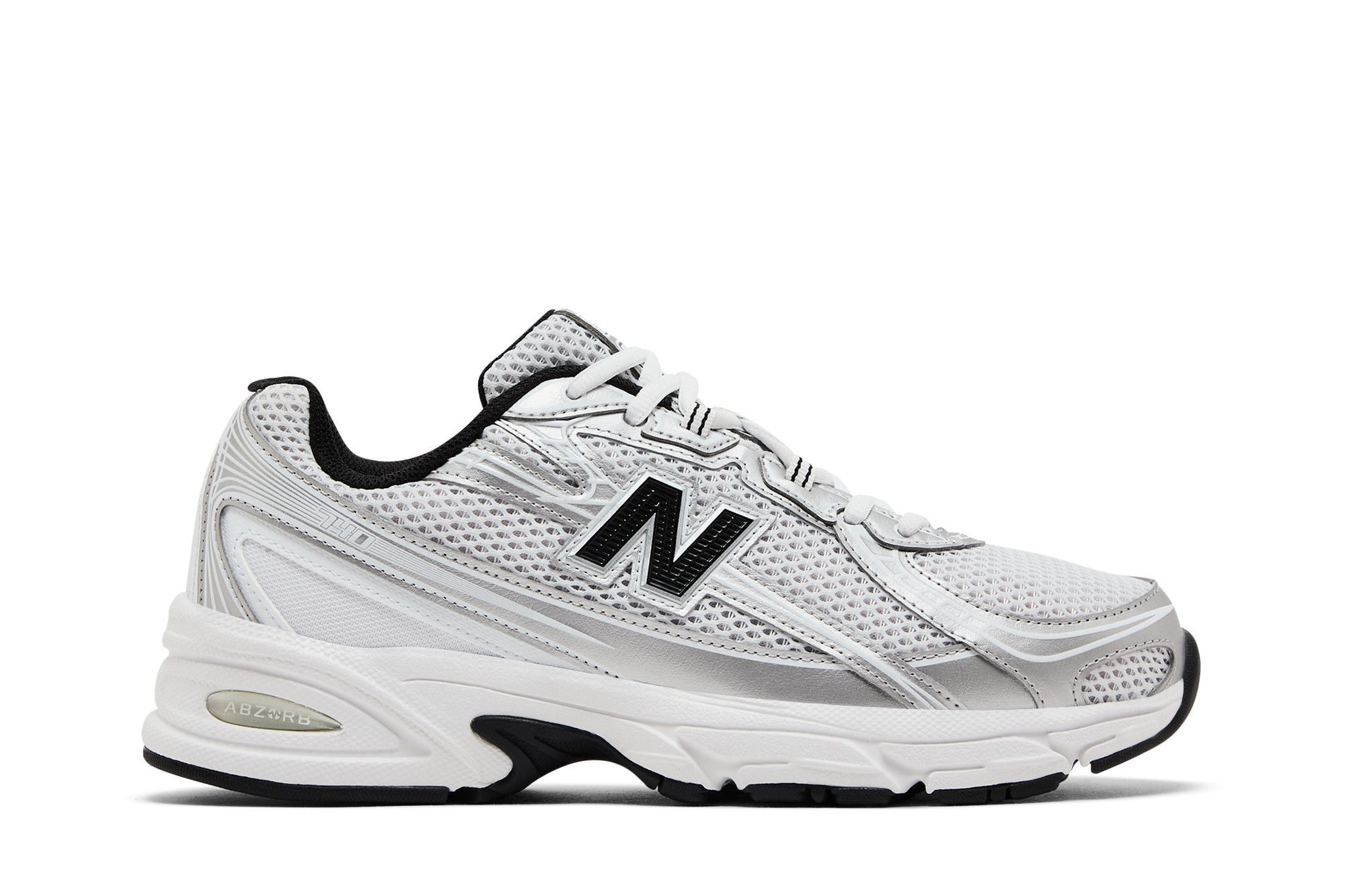 Buy New Balance 740v2 'White Silver Metallic Black Buy New Balance 740v2 'White Silver Metallic Black