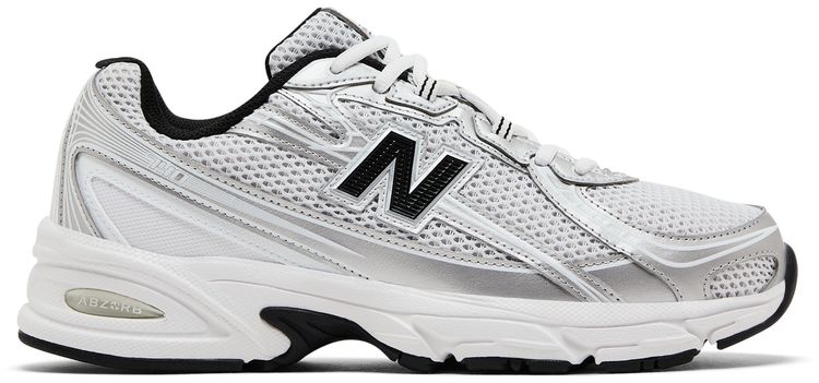 New Balance 740v2 White Silver Metallic Black