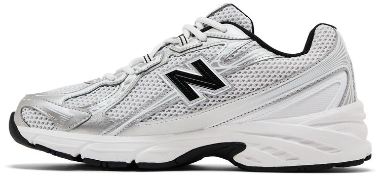 New Balance 740v2 White Silver Metallic Black