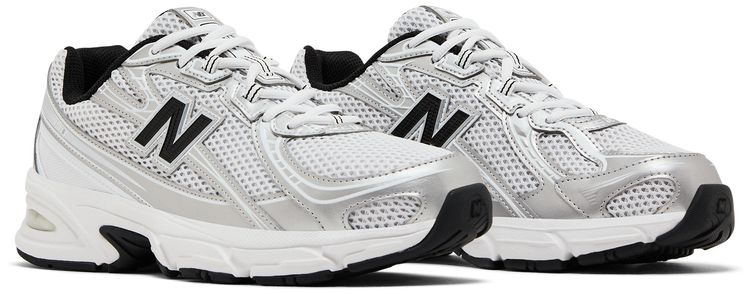 New Balance 740v2 White Silver Metallic Black