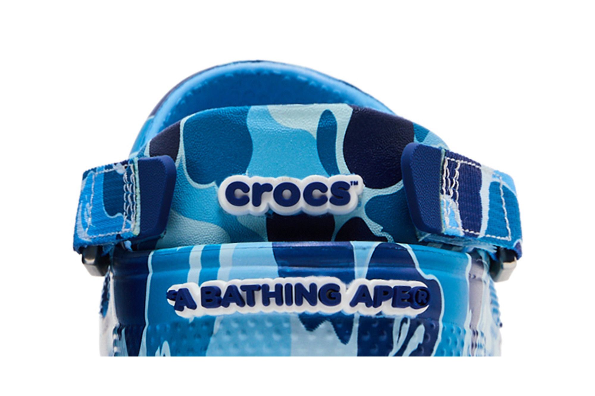 Buy BAPE x Classic Clog 'ABC Camo - Blue' - 209627 4TB | GOAT